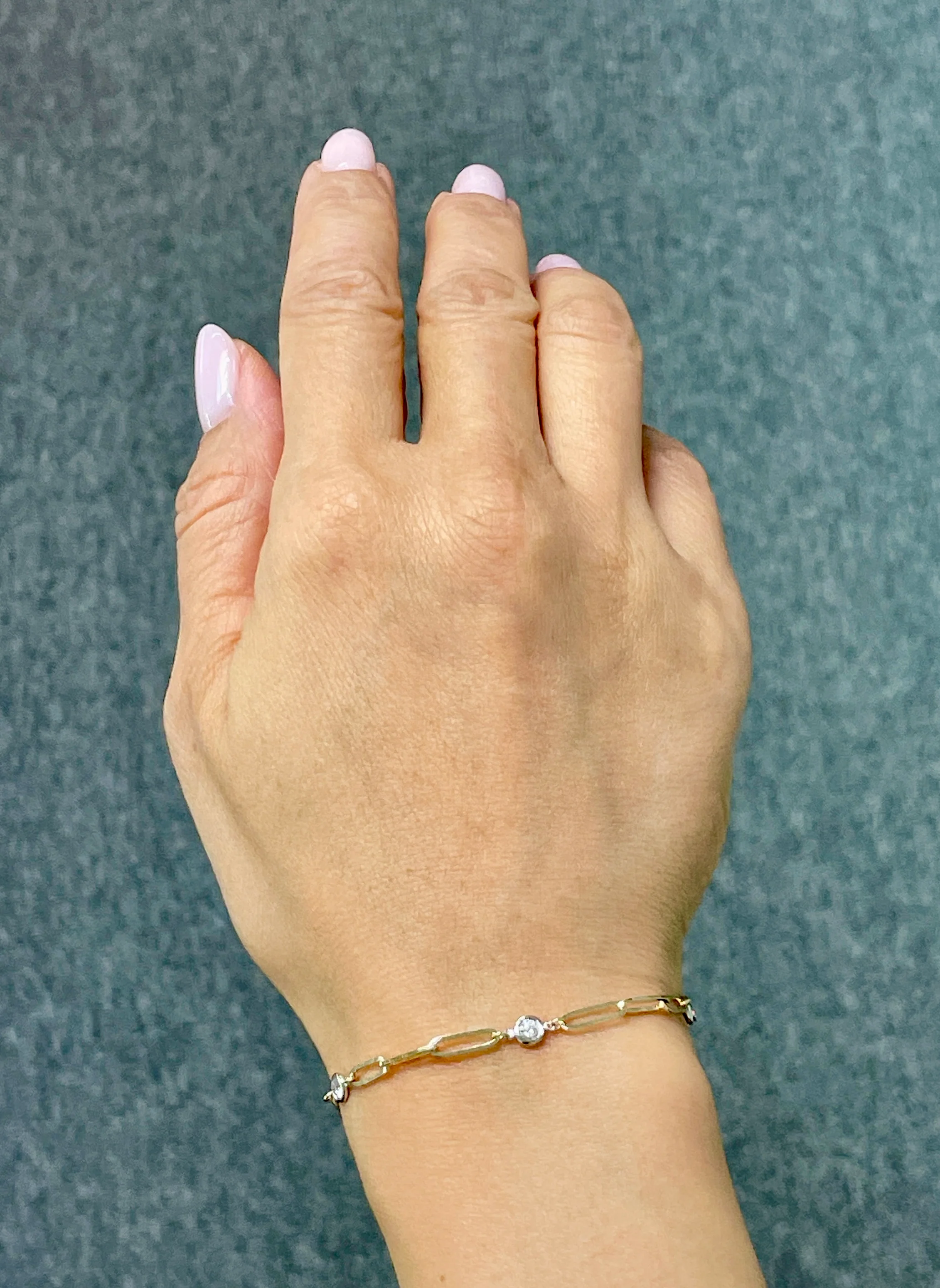0.40 Carat Diamond Bezel Bracelet - Image 2
