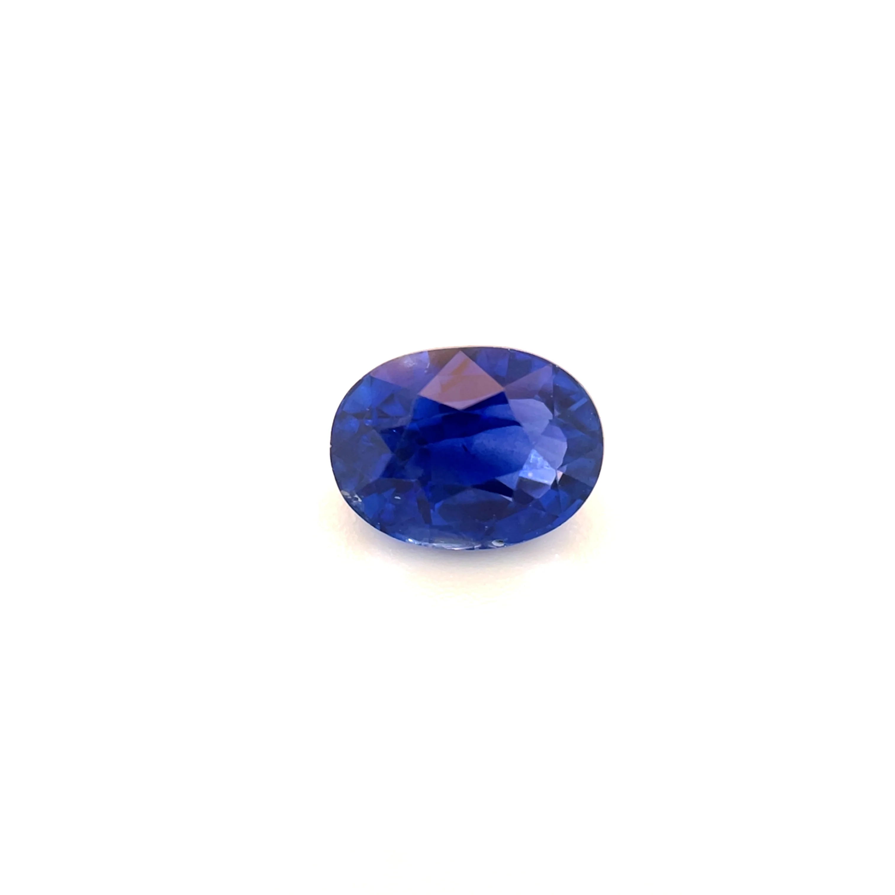 1.23 Carat Blue Sapphire - Image 2