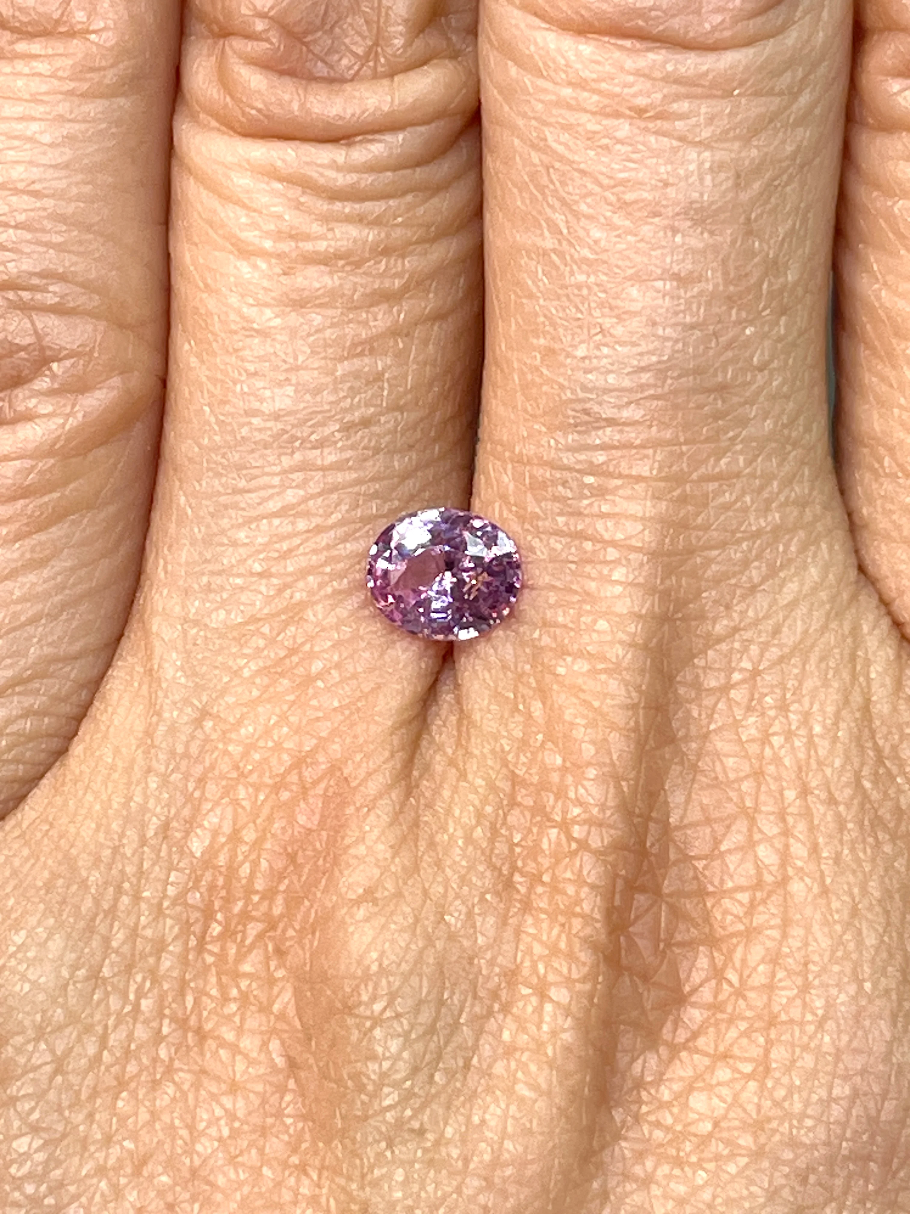 1.28 Carat Pink Sapphire - Image 3