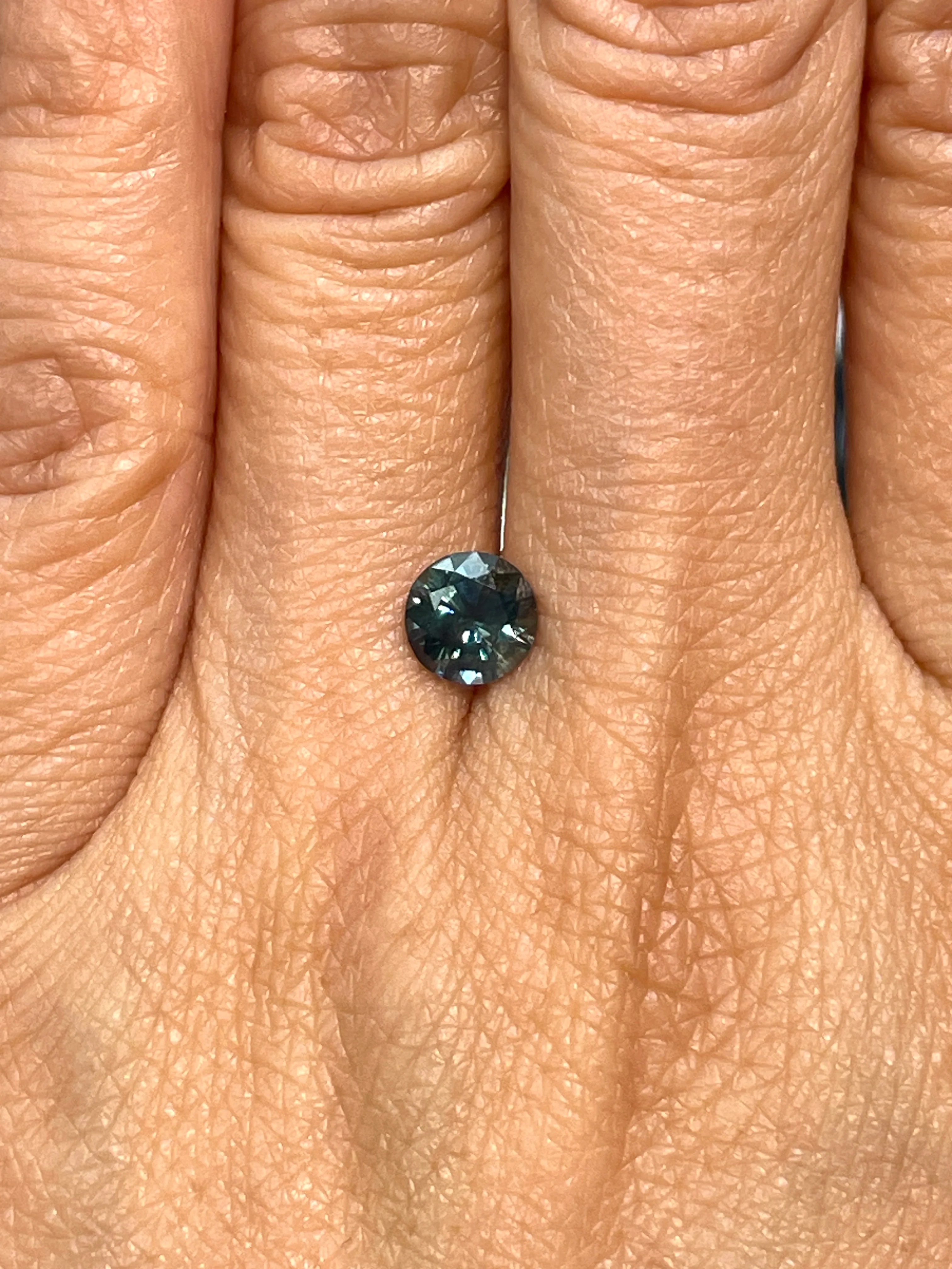 1.38 Carat Heated Montana Sapphire - GIA - Image 3