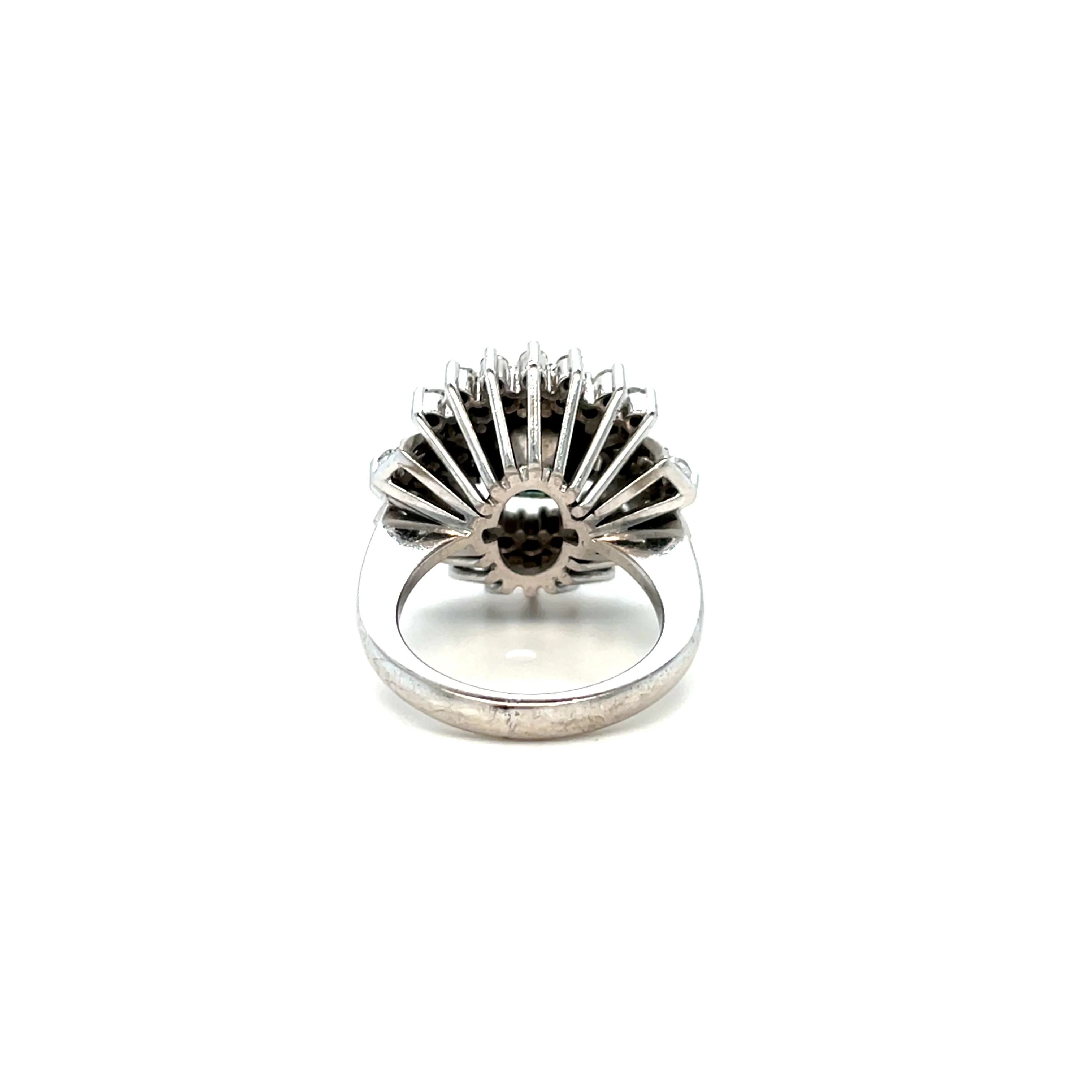 3.00 Carat Colombian Emerald and Diamond Ring - GIA - Image 2