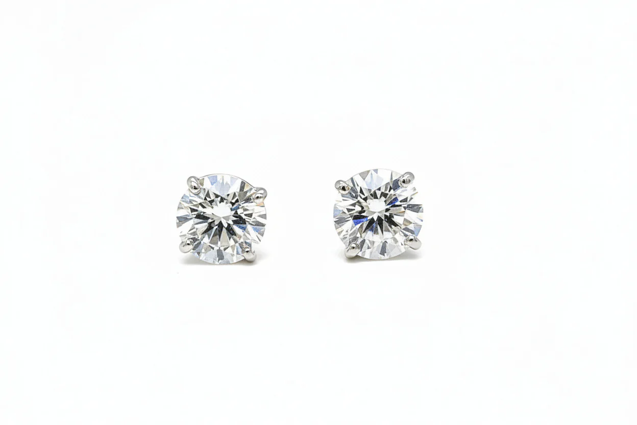 2.00 Carat Lab Diamond Studs - Image 2