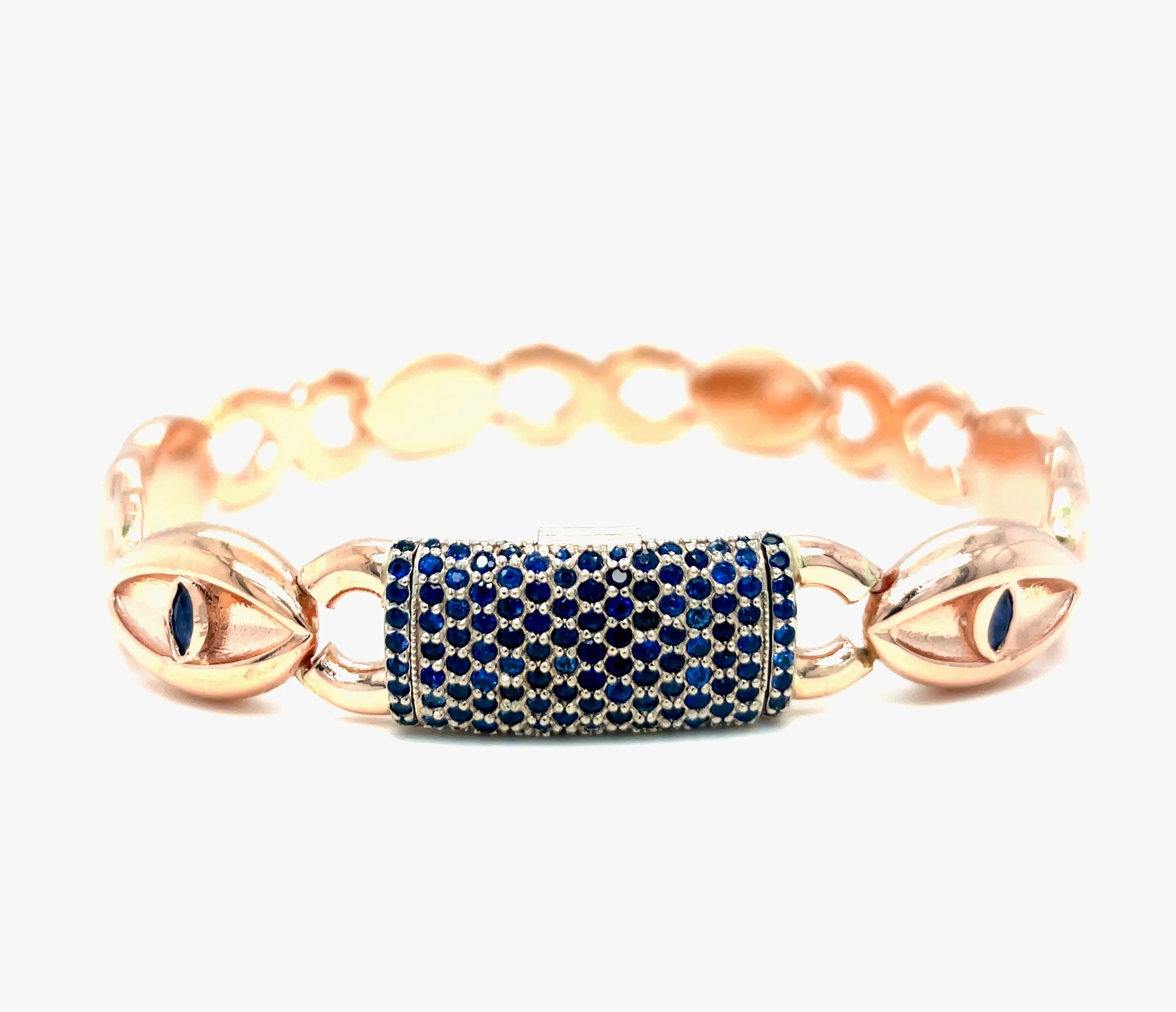 2.54 Carat Blue Sapphire Bracelet - Image 3