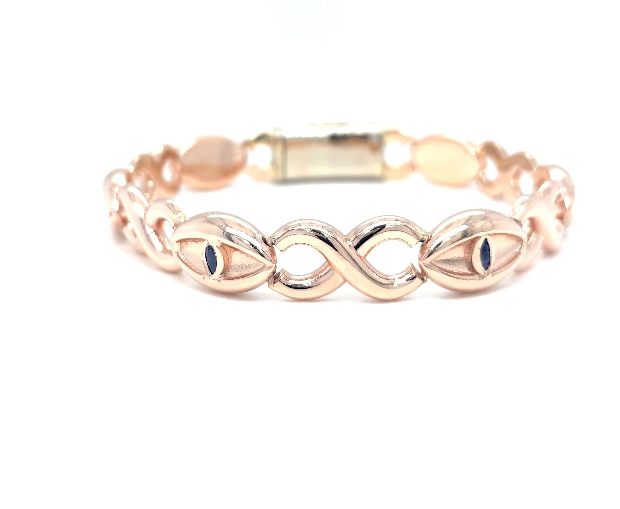 2.54 Carat Blue Sapphire Bracelet - Image 4