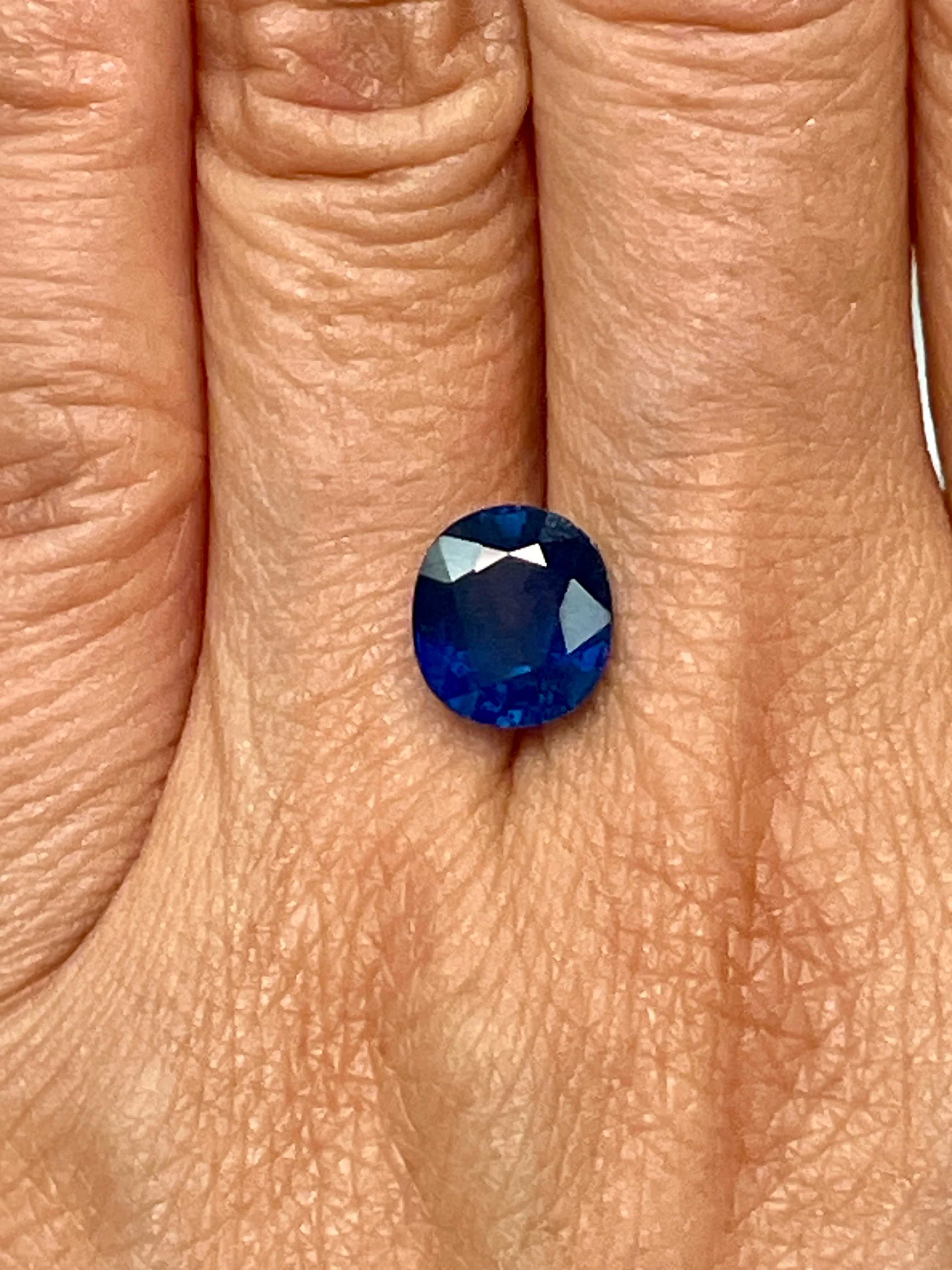 4.20 Carat Blue Sapphire - GIA - Image 2