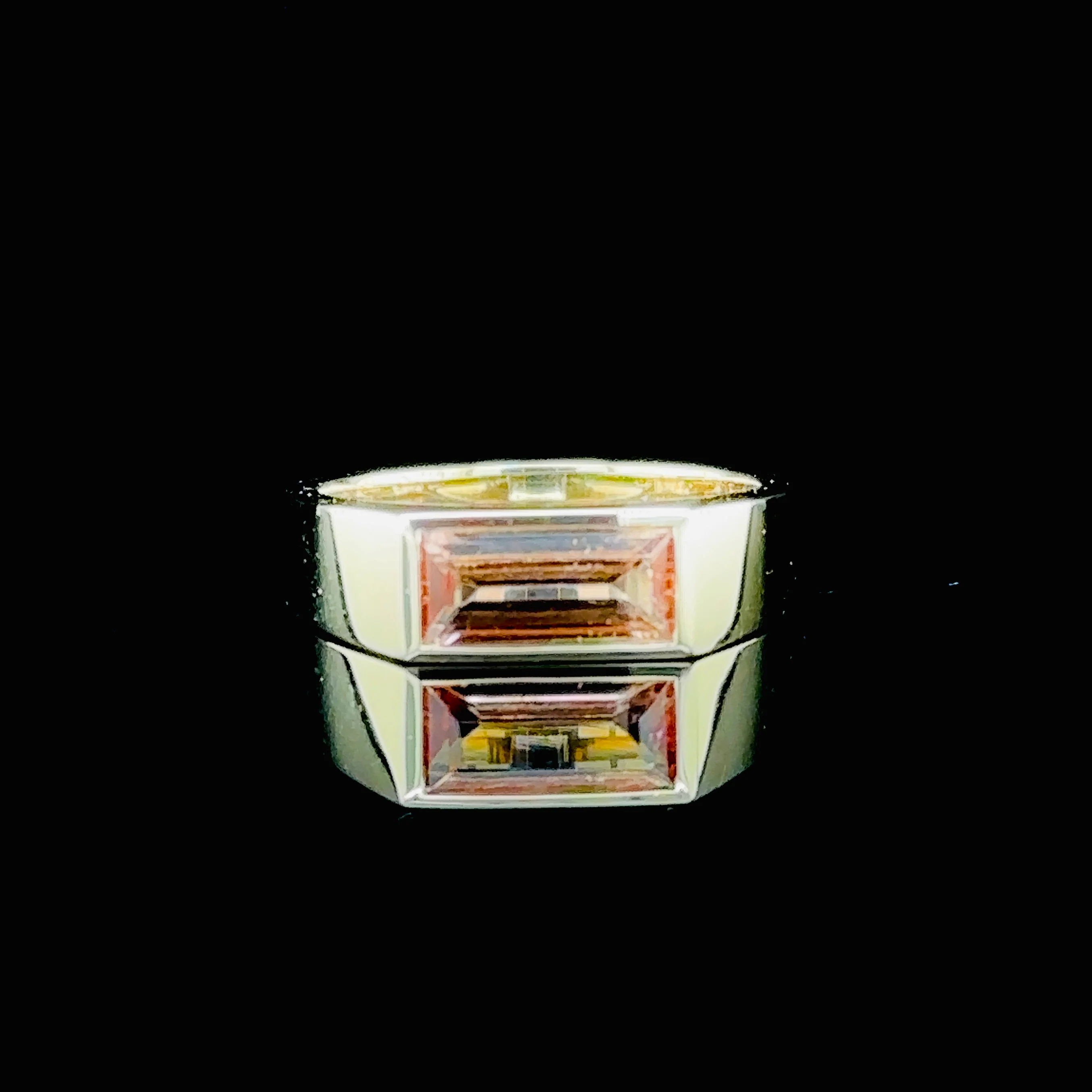 1.18 Carat Tourmaline Signet Ring - Image 3